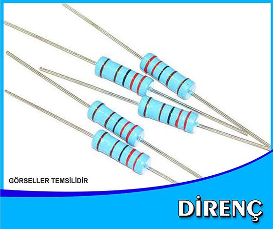 DİRENÇ 1.8K OHM 1/4W (1000 ADET)