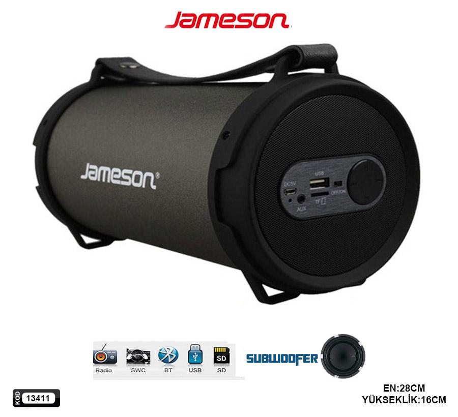 MÜZİK KUTUSU ŞARJLI POWERBANK BT/USB/FM JAMESON BT-1300