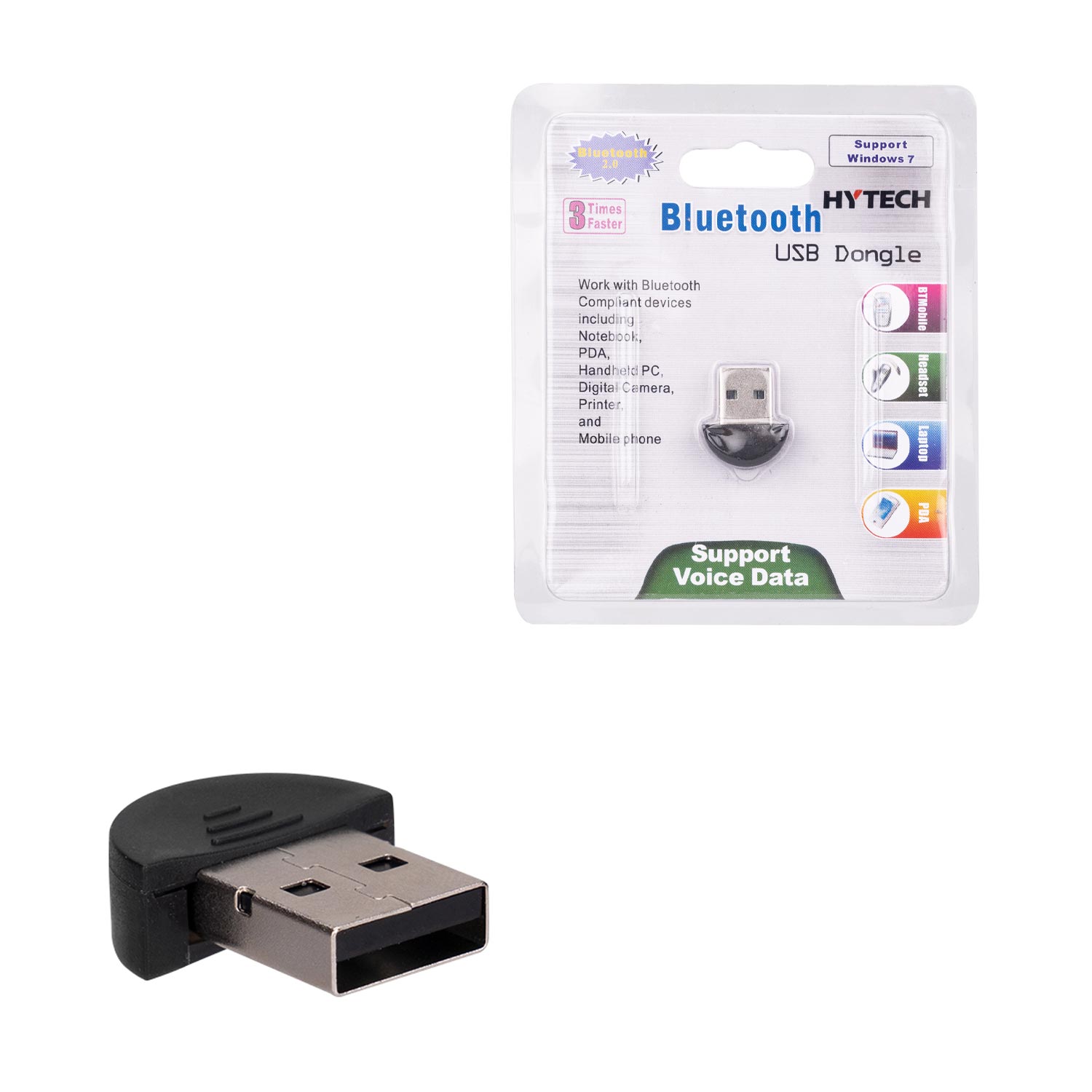 USB DONGLE BLUETOOTH 4.0 HYTECH HY-BL040