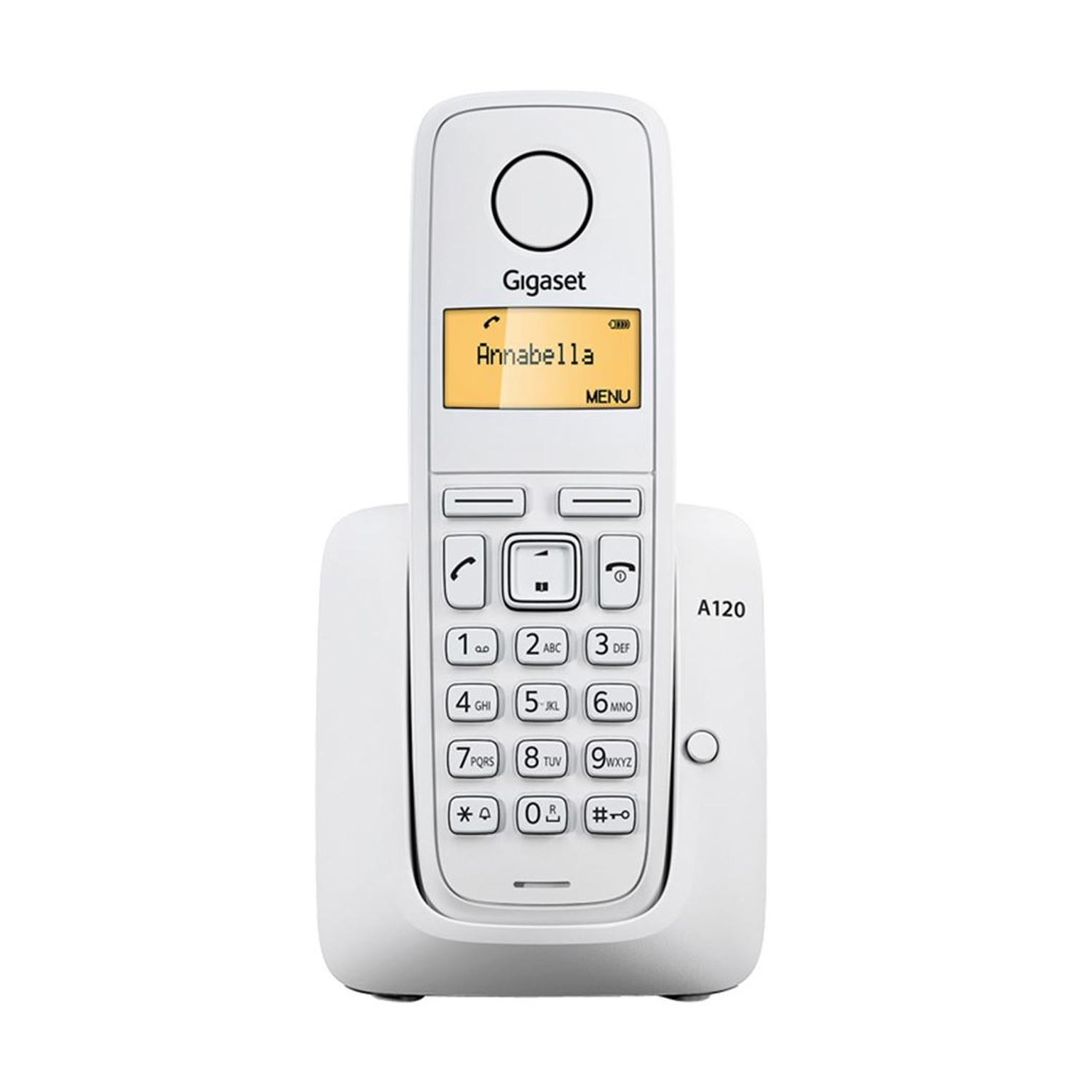 TELSİZ DECT TELEFON BEYAZ GIGASET-A120