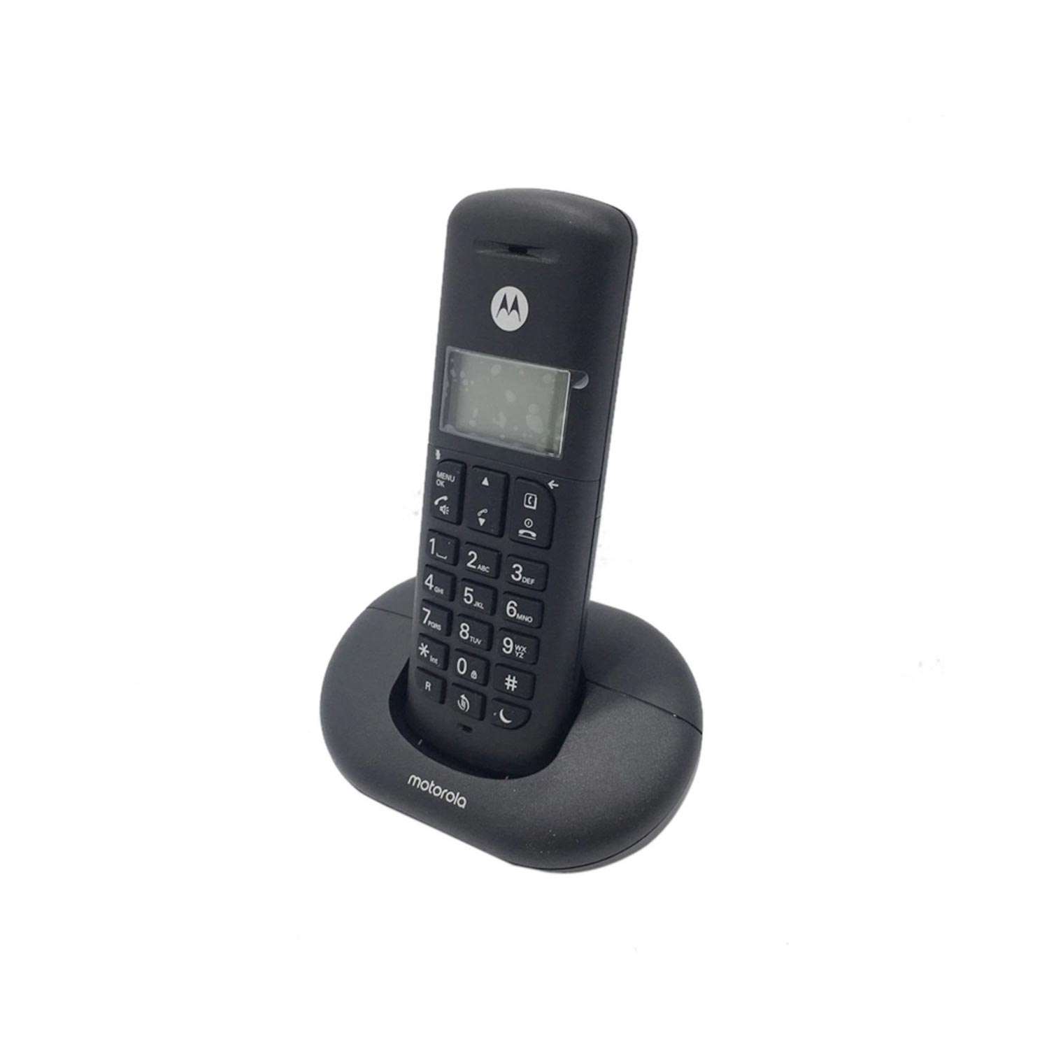 TELSİZ DECT TELEFON SİYAH MOTOROLA E201