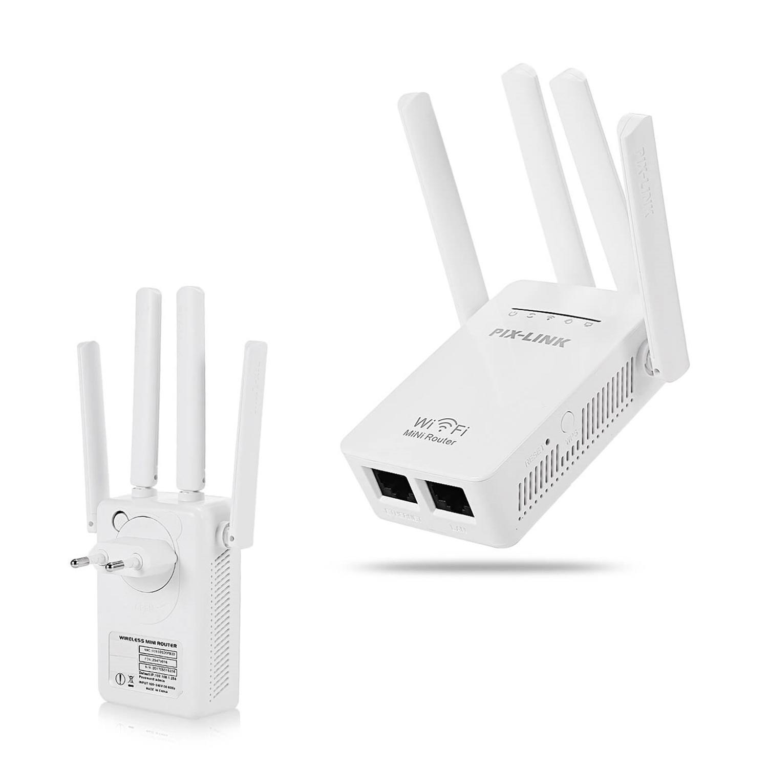 ACCESS POINT REPEATER ROUTER 300MBPS PİX-LİNK LV-WR09