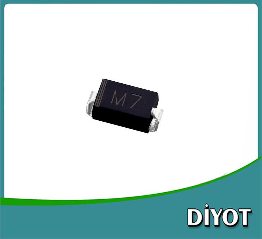 DİYOT M7 1 N400 7 SMD