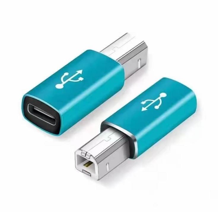 POWERMASTER USB TYPE-C TO USB B YAZICI ÇEVİRİCİ TYPE C PRINTER ADAPTÖR