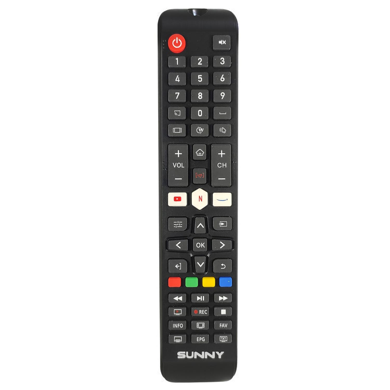 LCD LED KUMANDA SUNNY AXEN HI LEVEL NETFLIX YOUTUBE PRİME VİDEO LIVE TV HOME TUŞLU