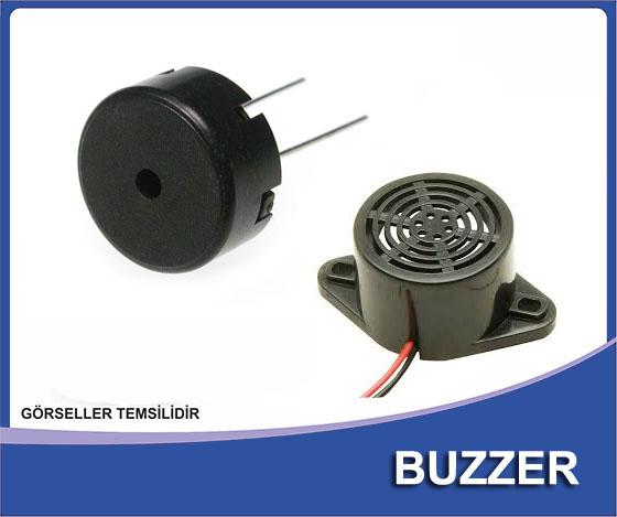 BUZZER DEVRELİ 12MM 5V