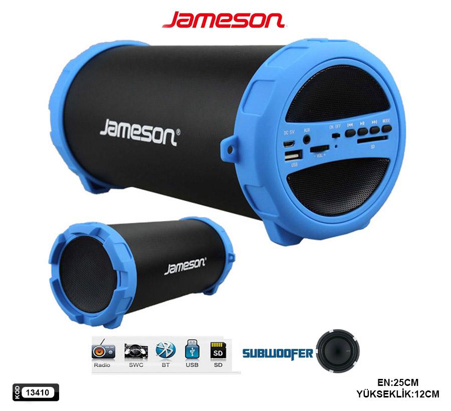 MÜZİK KUTUSU ŞARJLI POWERBANK BT/USB/SD/AUX/FM JAMESON BT-1200