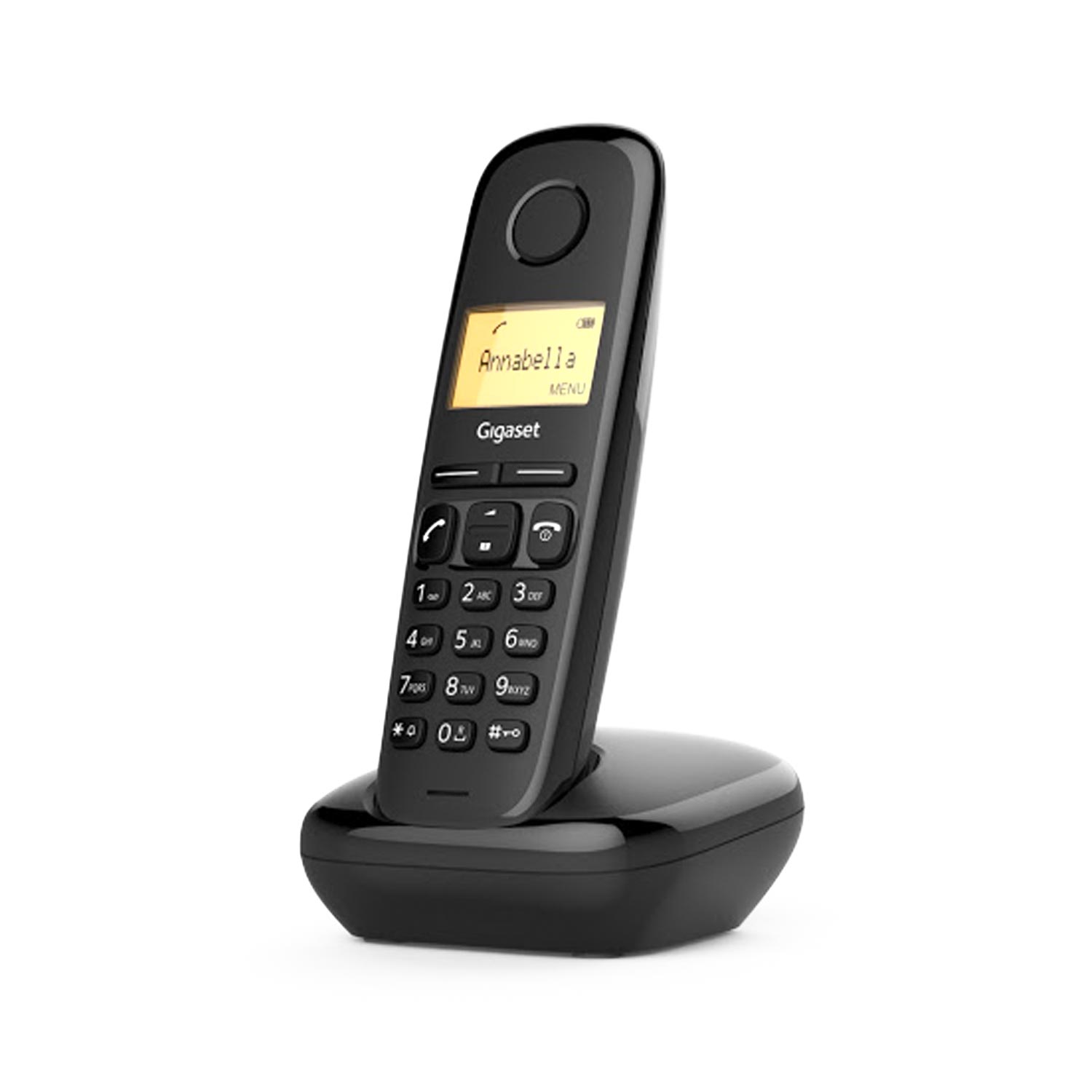 TELSİZ DECT TELEFON SİYAH GIGASET-A170