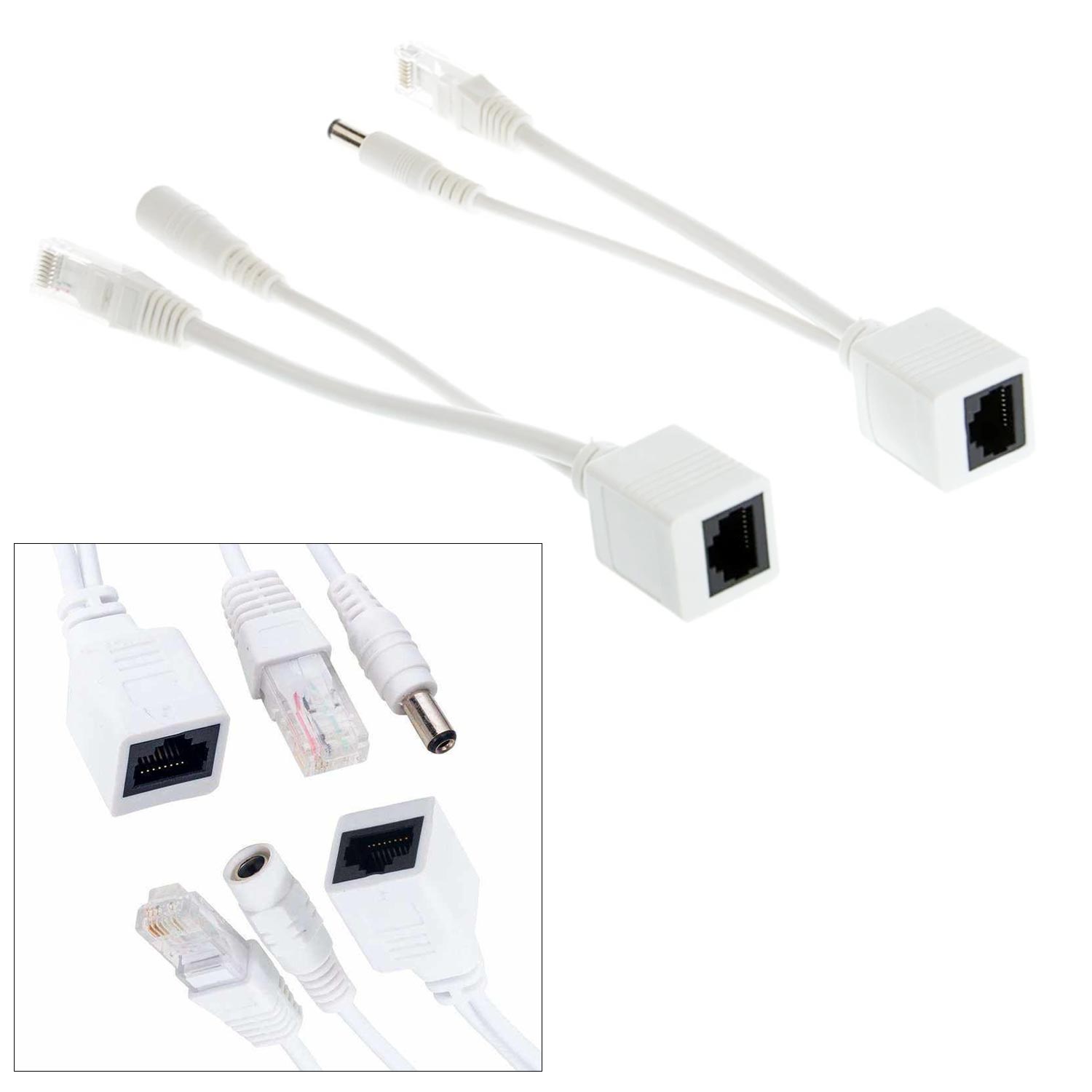 IP KAMERA KABLOSU PASİF POE ENJEKTÖR SET RJ45 5.5X2.5MM GABBLE GAB-PPE150