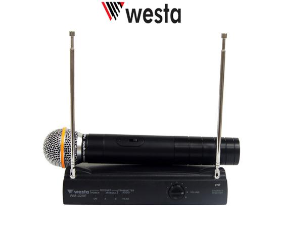 VHF KABLOSUZ MİKROFON 1 EL WESTA WM-320E