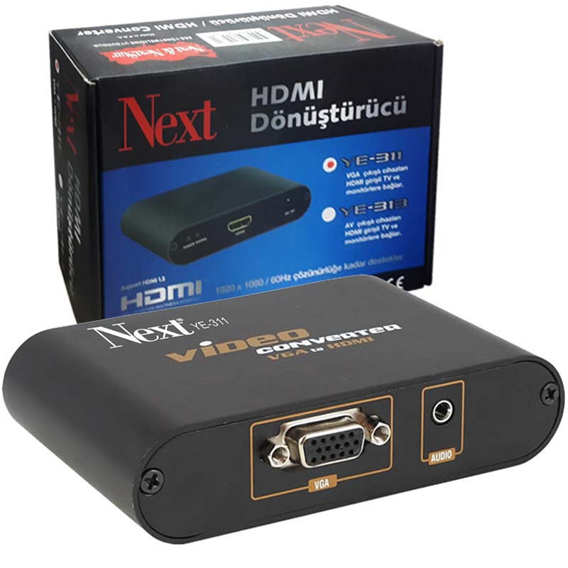 NEXT YE-311 VGA TO HDMI CONVERTER
