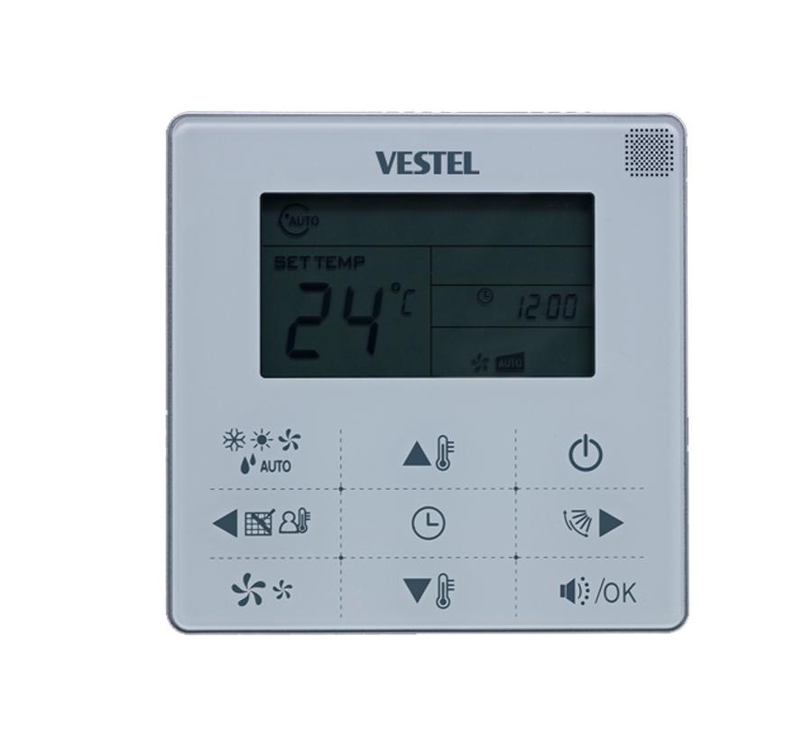 KLİMA KUMANDA PANEL VESTEL ORJİNAL (KJR-29B KJR-90C)