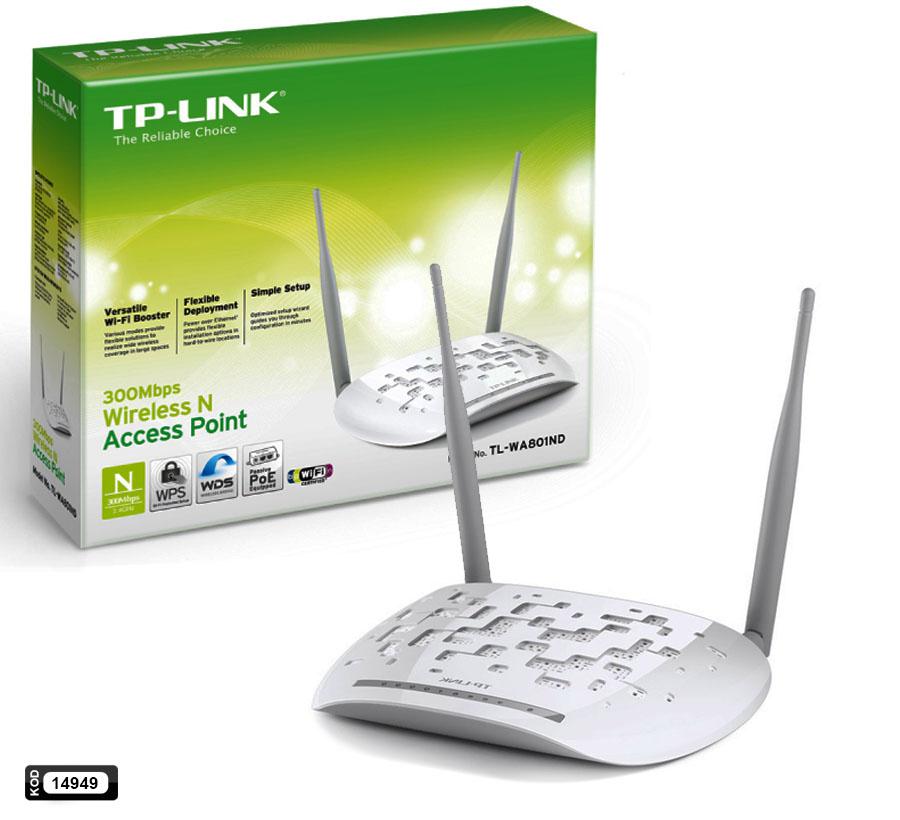 ACCESS POINT 1PORT 300 MBPS TP-LINK TL-WA801ND