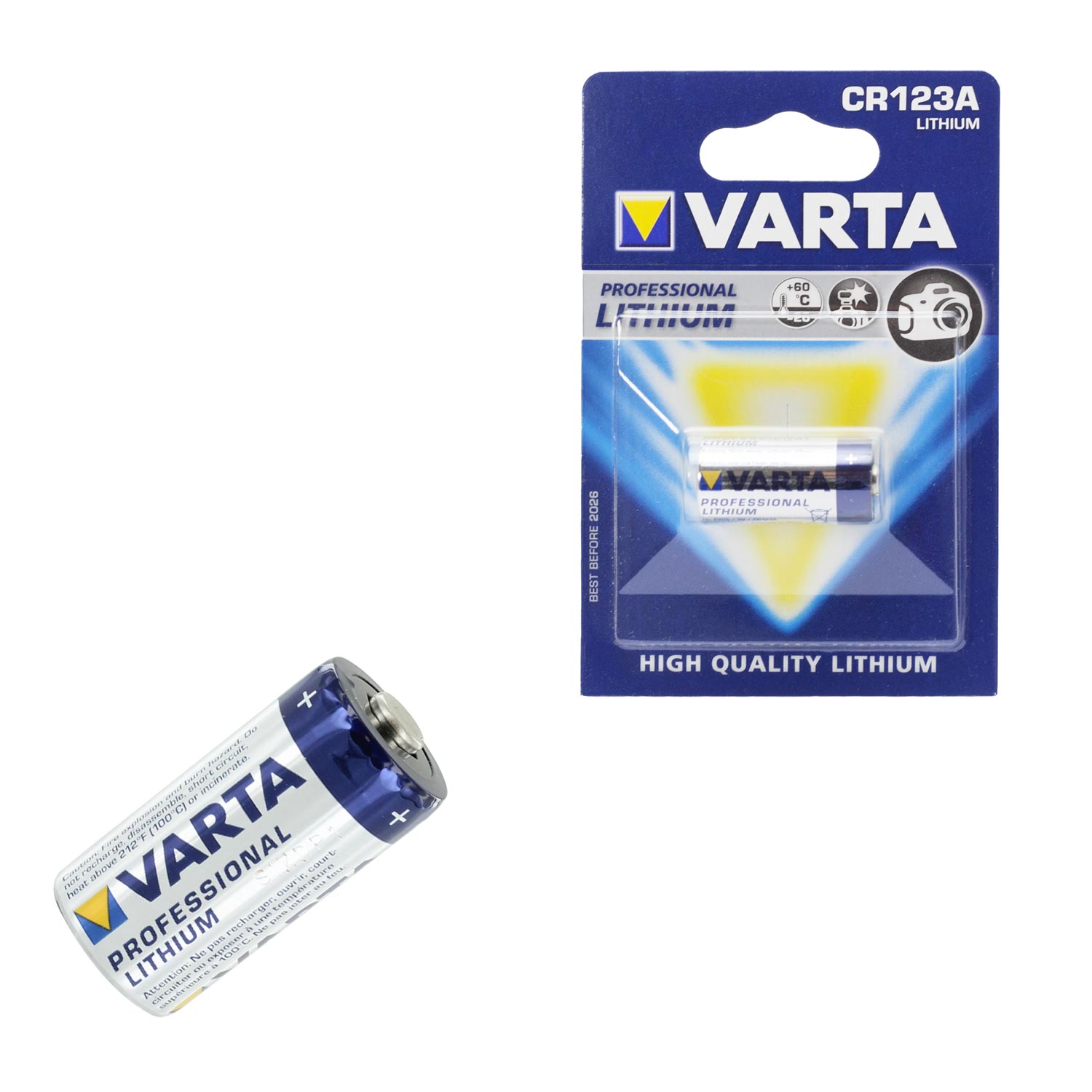 PİL CR-123A VARTA FOTO MAKİNESİ PİLİ