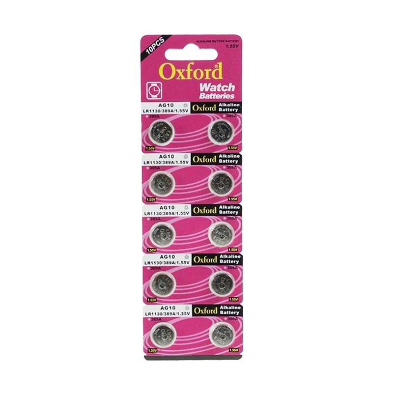 OXFORD AG10 LR1130 389 ALKALINE PİL 10LU PAKET FİYAT