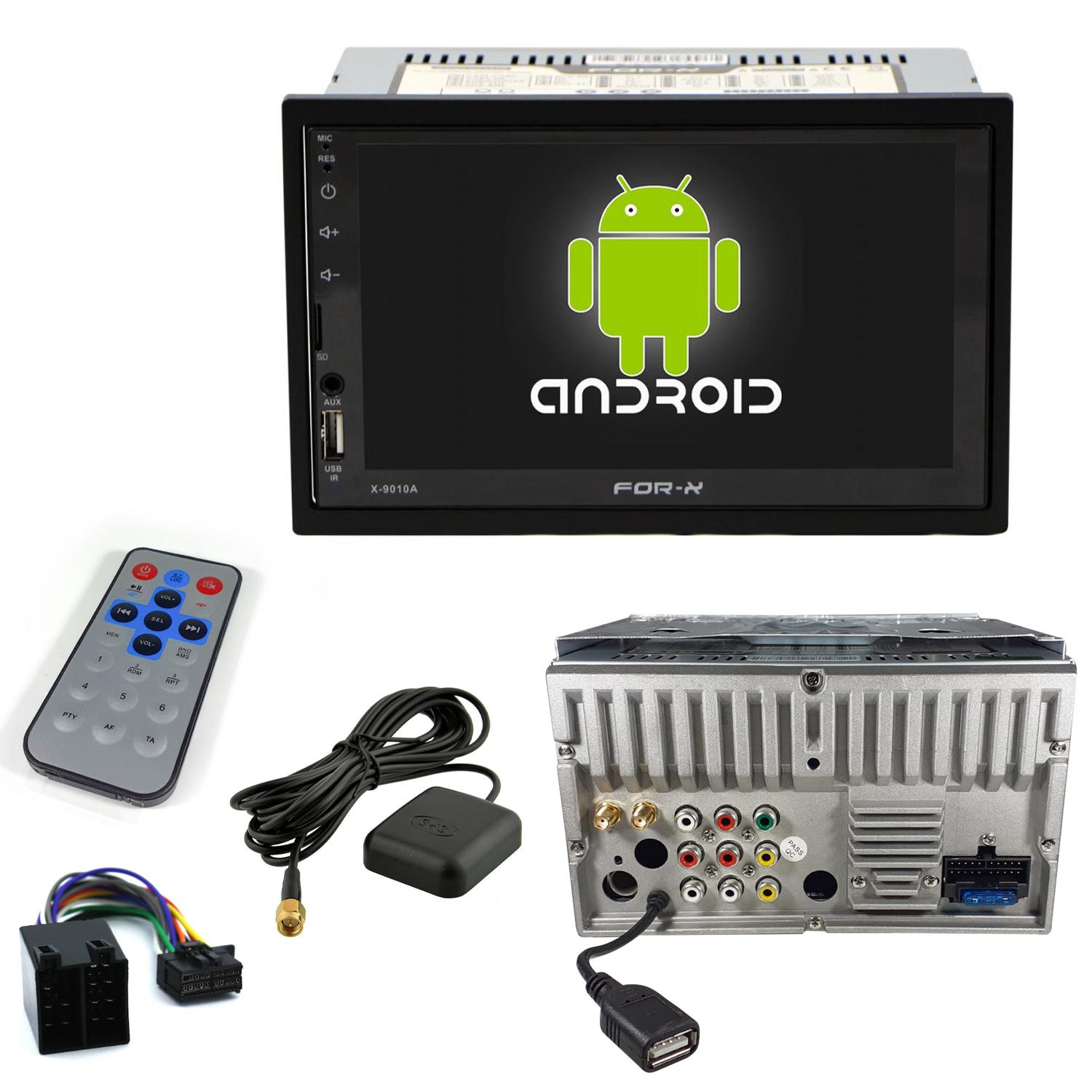 DOUBLE TEYP 7 4X50W ANDROID MİRRORLİNK BT/USB/SD/FM/AUX FOR-X X-9010A