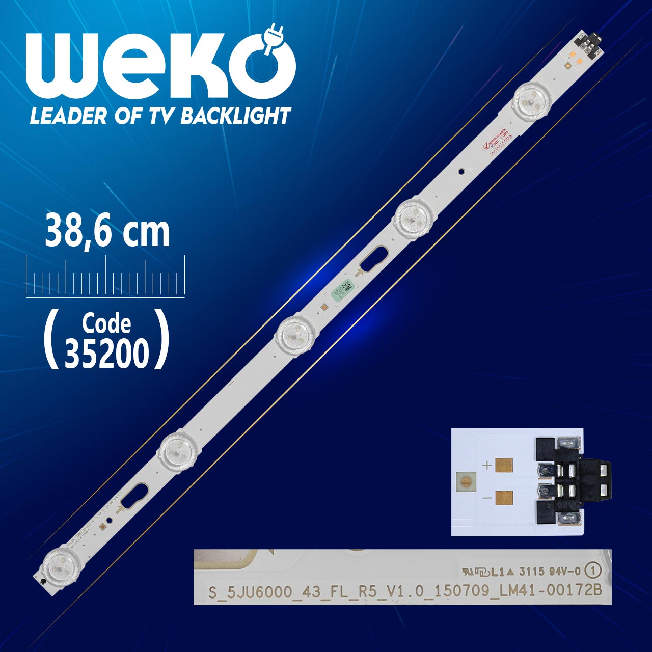 S_5JU6000_43_FL_R5_V1.0_150709_LM41-00172B - 38.6 CM 5 LEDLİ - (WK-881)