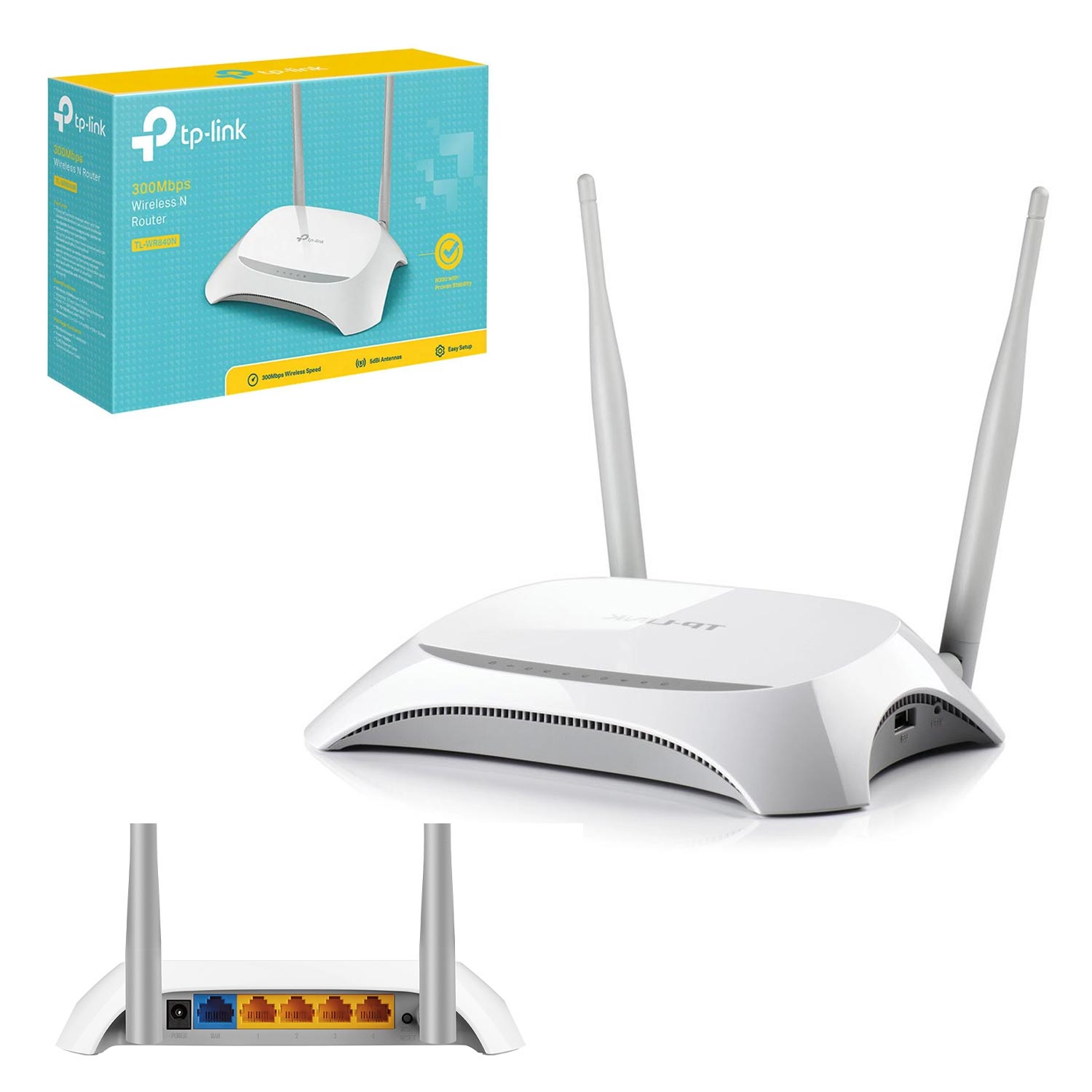 ACCESS POINT REPEATER 4PORT 300MBPS TP-LINK TL-WR840N