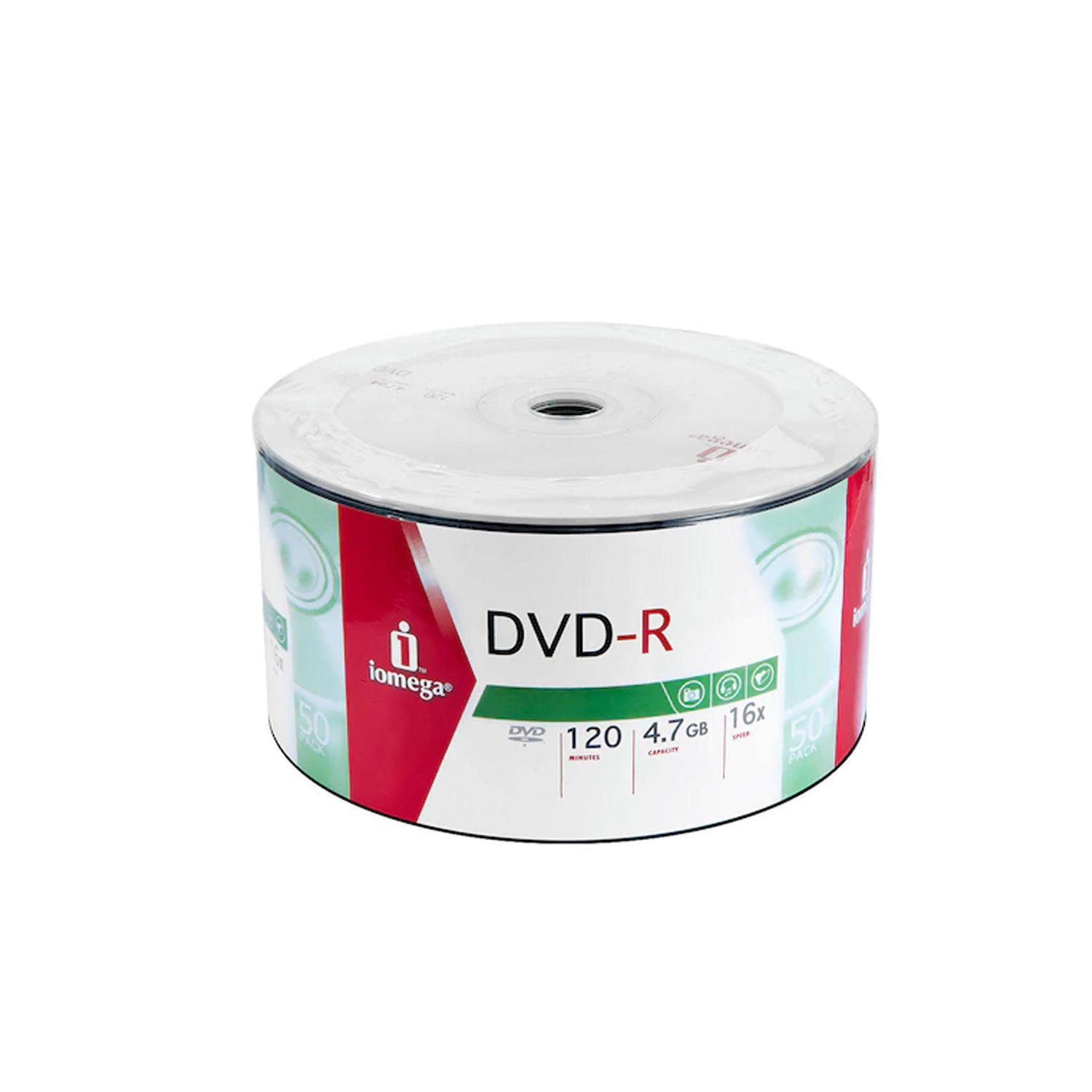 DVD-R 4.7GB 16X 50 ADET İOMEGA