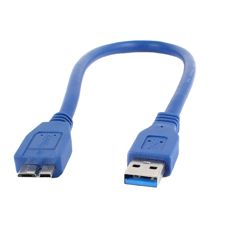 POWERMASTER PM-12900 USB 3.0 MAVİ 30 CM DATA MİCRO USB KABLOSU